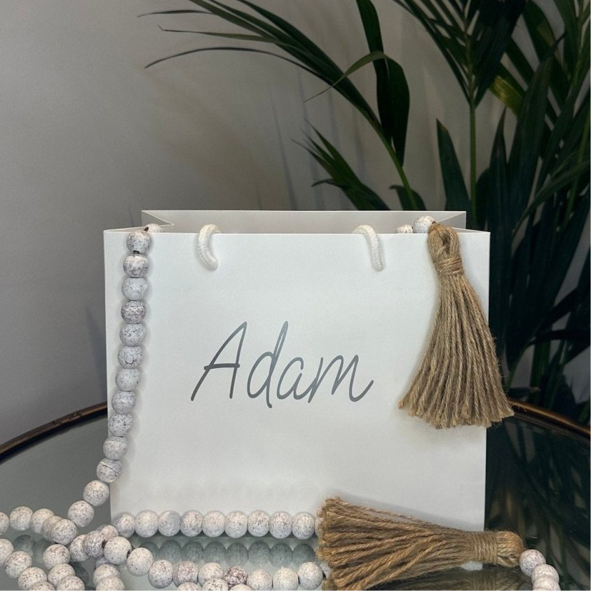 Personalised Gift Bag | Wedding, Stag & Bridal Party Bags | Birthday & Anniversary Favour Bag