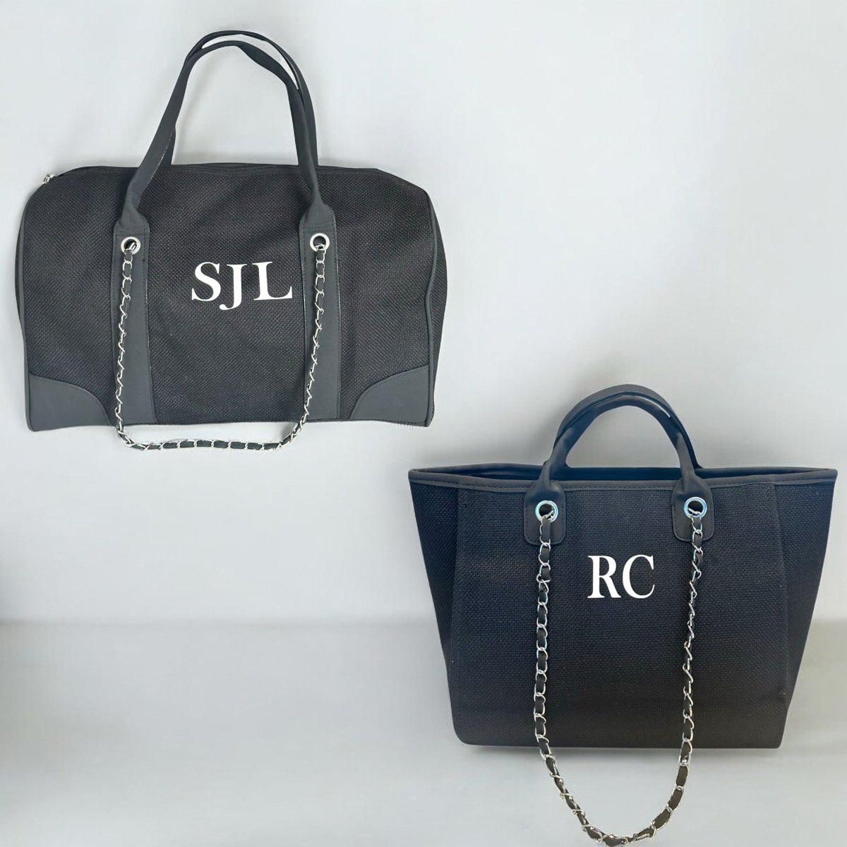 The Weekender Set - All black - SeriouslyPersonal
