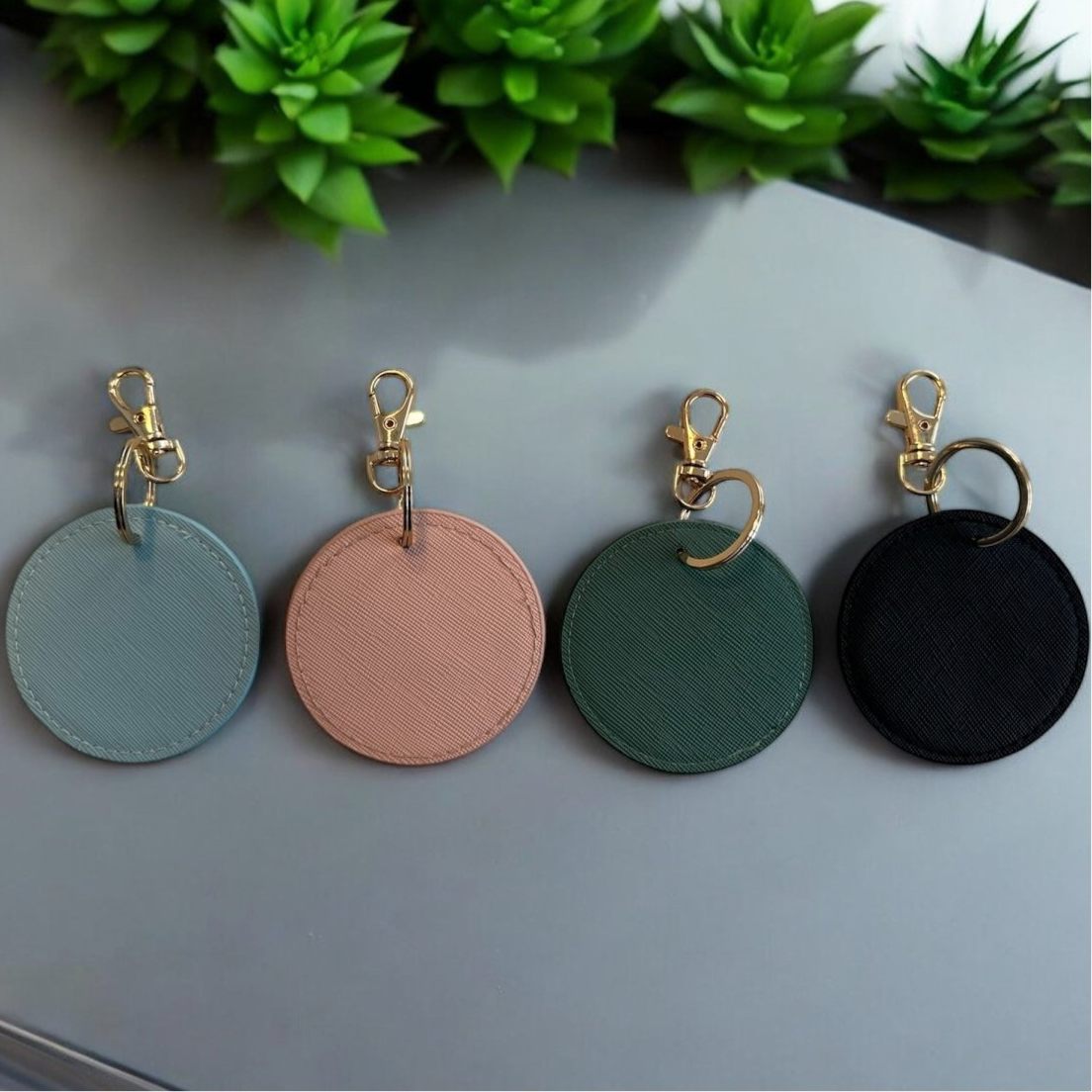 Personalised Round Keyring Tag