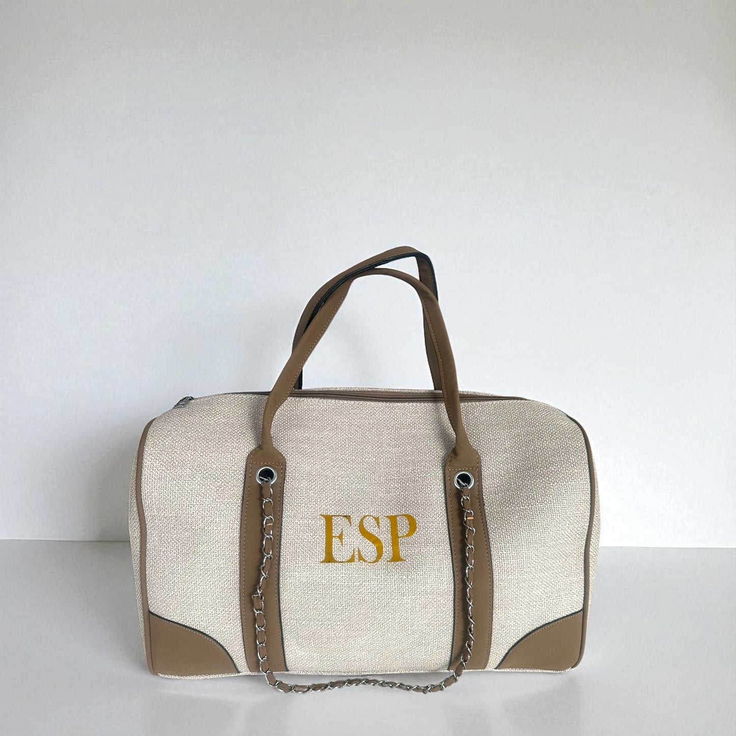 Personalised Duffel Bag With Initials