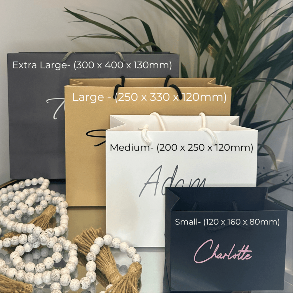 Personalised Gift Bag | Wedding, Stag & Bridal Party Bags | Birthday & Anniversary Favour Bag