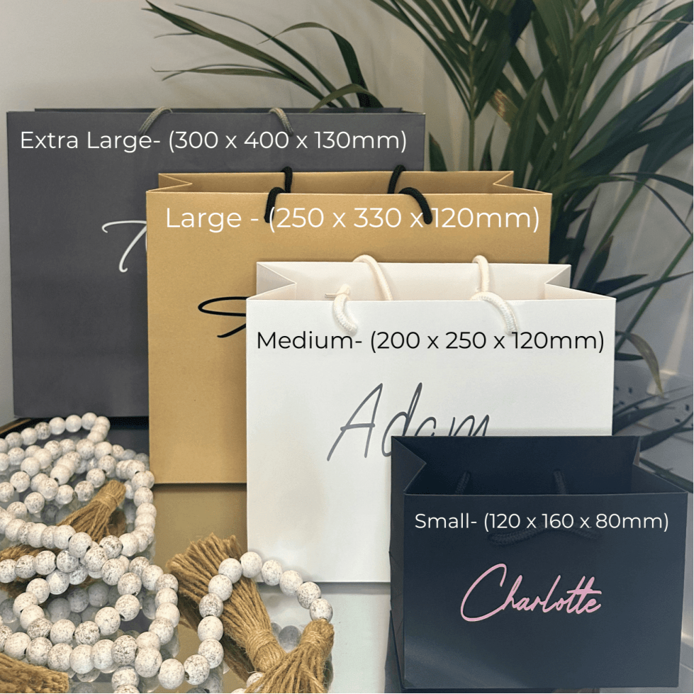 Personalised Gift Bag | Wedding, Stag & Bridal Party Bags | Birthday & Anniversary Favour Bag