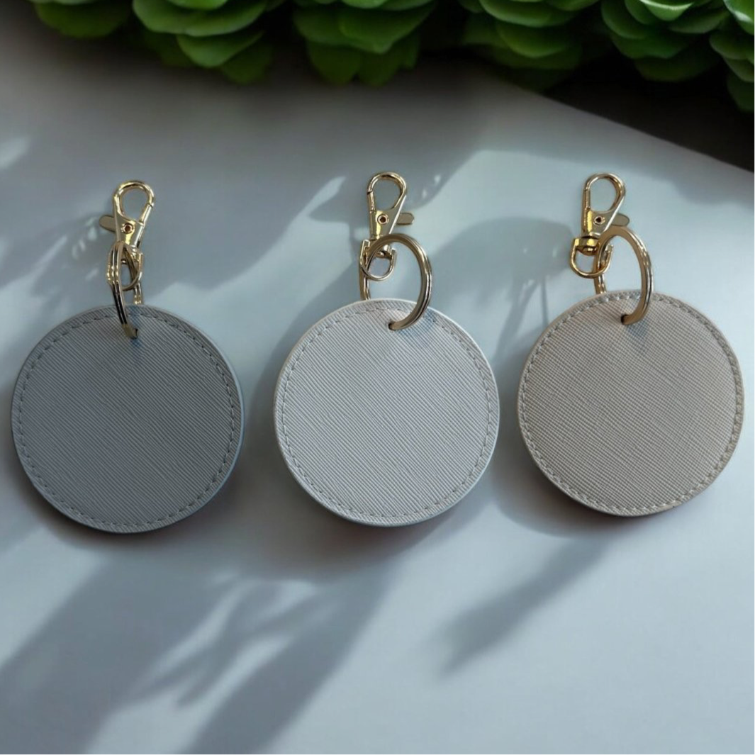 Personalised Round Keyring Tag