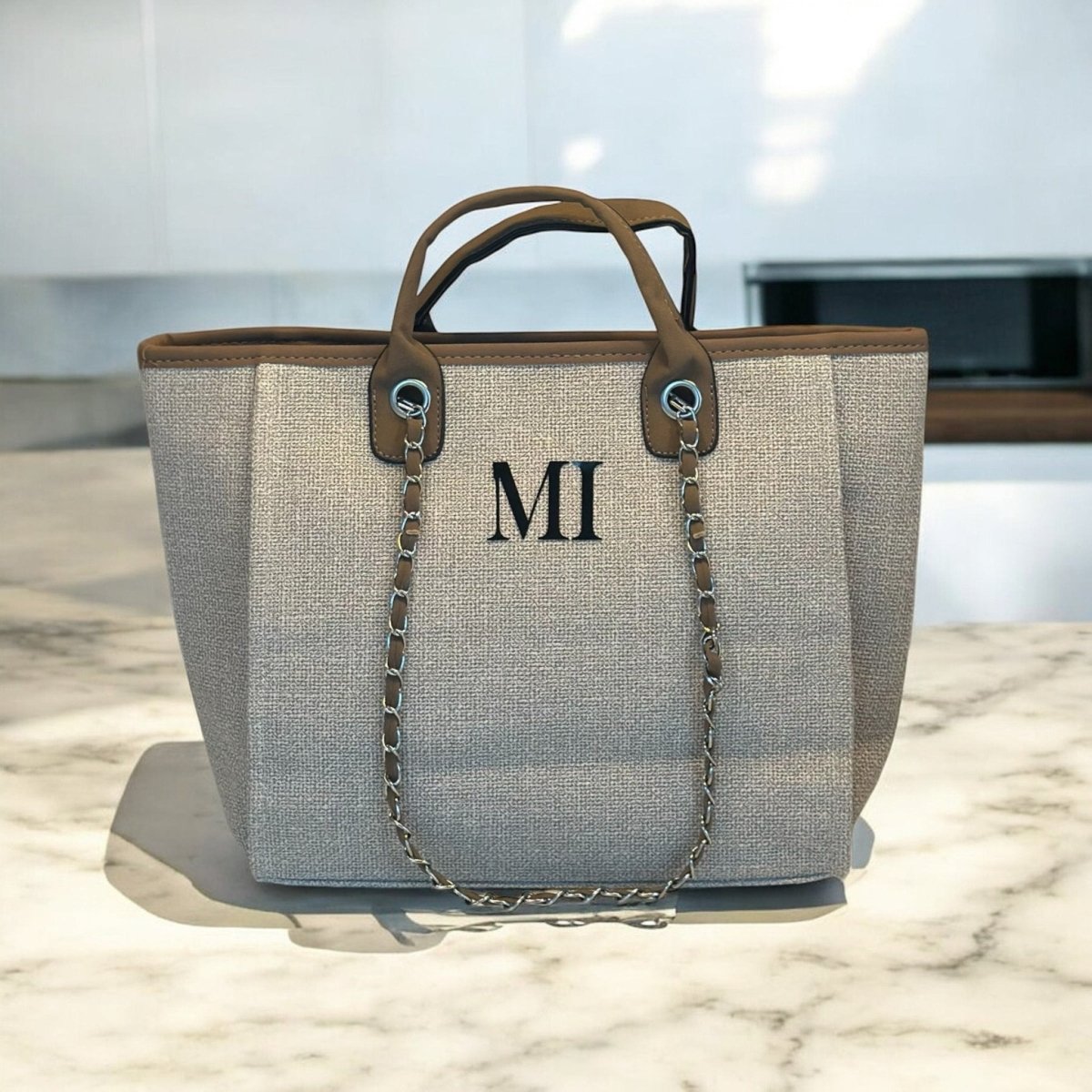 Personalised Totebag Handbag With Initials - SeriouslyPersonal
