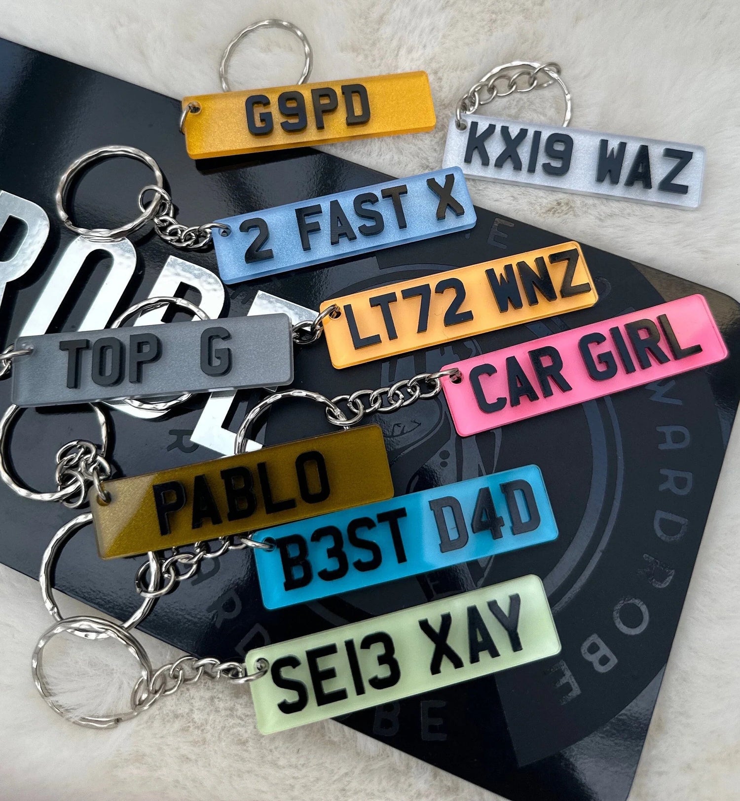 Keyrings & Keychains - SeriouslyPersonal