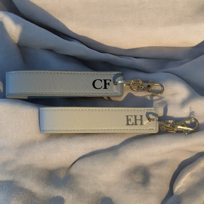 Personalised Wristlet Keyring | Custom Initials | Gifts For Him & Her