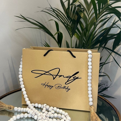 Personalised Gift Bag | Wedding, Stag & Bridal Party Bags | Birthday & Anniversary Favour Bag