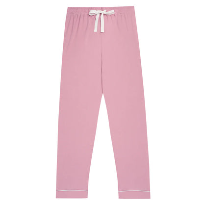 Bamboo Long Pyjama Set - Pink
