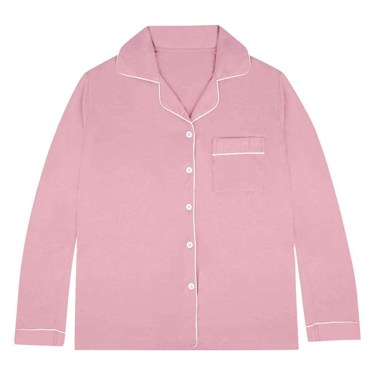 Bamboo Long Pyjama Set - Pink