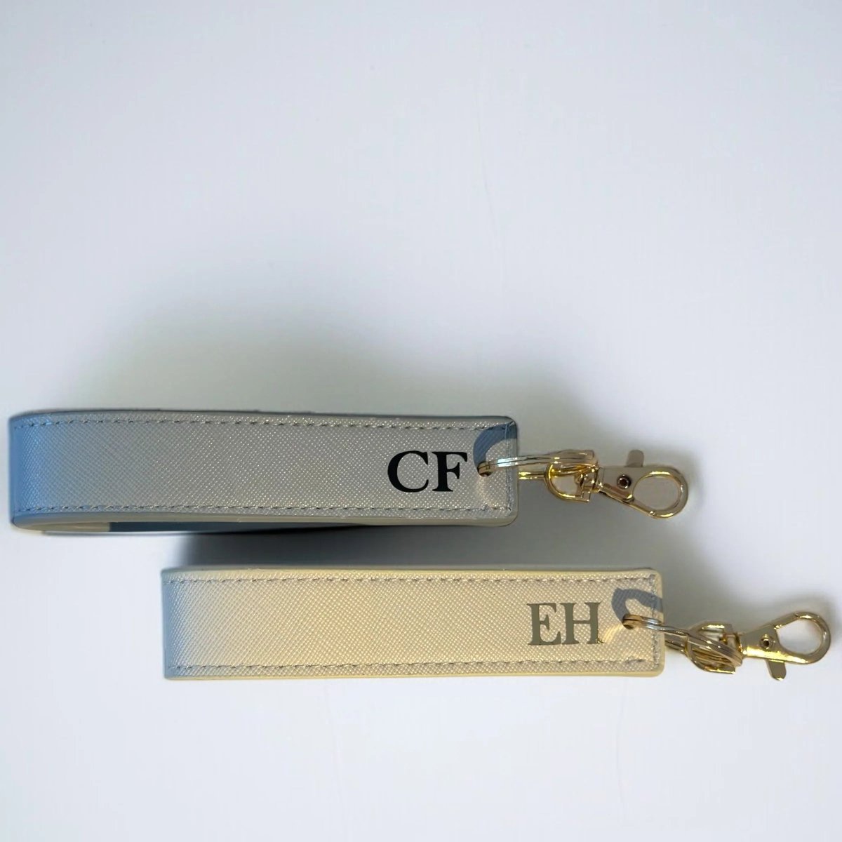 Personalised Wristlet Keyring With Custom Initials - SeriouslyPersonal