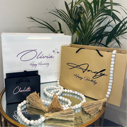Personalised Gift Bag | Wedding, Stag & Bridal Party Bags | Birthday & Anniversary Favour Bag