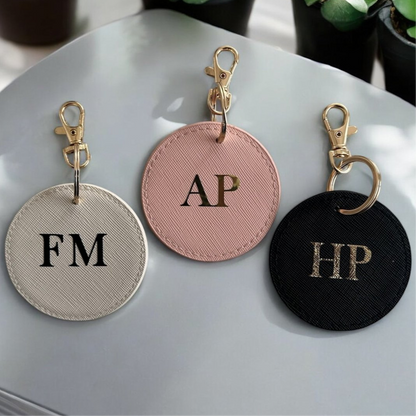 Personalised Round Keyring Tag