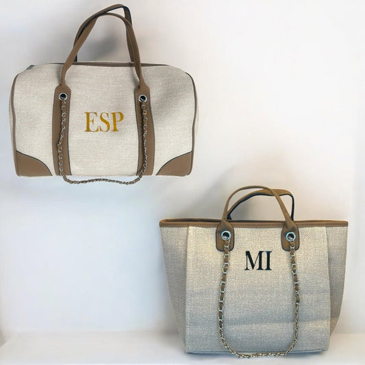 The Weekender Set - Beige - SeriouslyPersonal