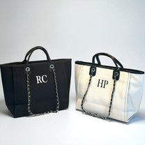 Personalised Medium Totebag Handbag With Initials - SeriouslyPersonal