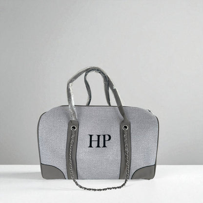 Personalised Duffel Bag With Initials