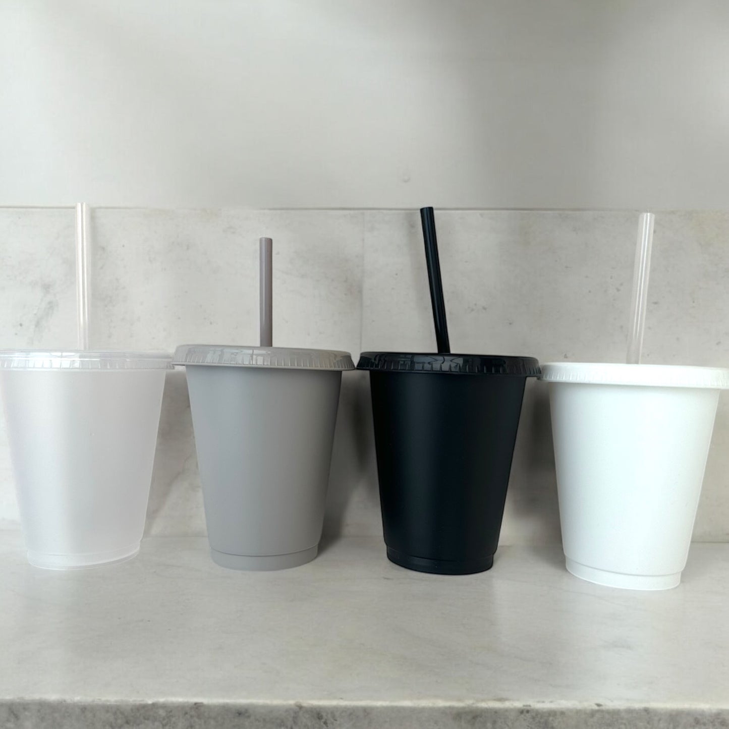 Baby Cup 16oz 450ml With Lid & Straw