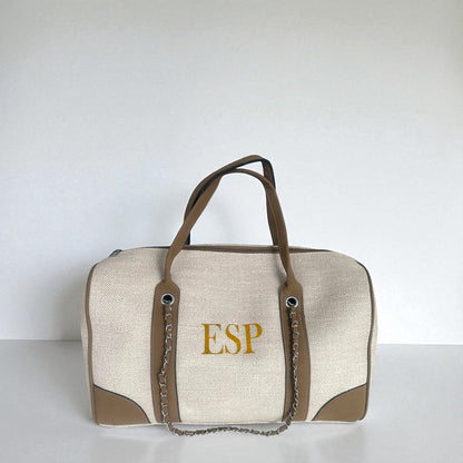 Personalised Duffel Bag With Initials