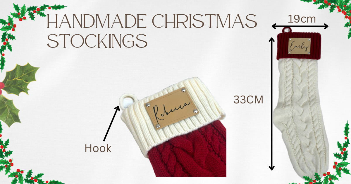 Personalised Handmade Christmas Stocking