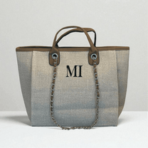 Personalised Medium Totebag Handbag With Initials - SeriouslyPersonal