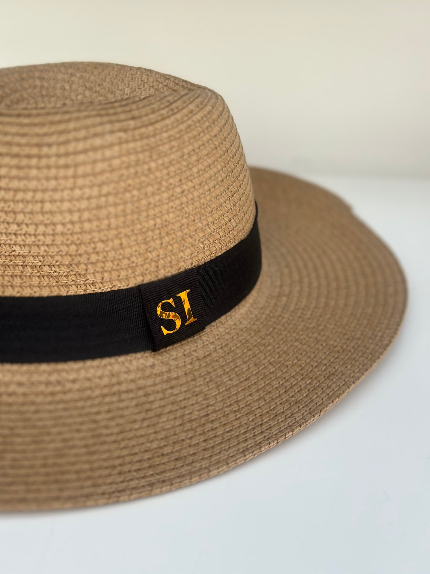 Personalised Straw Fedora Sun Hat