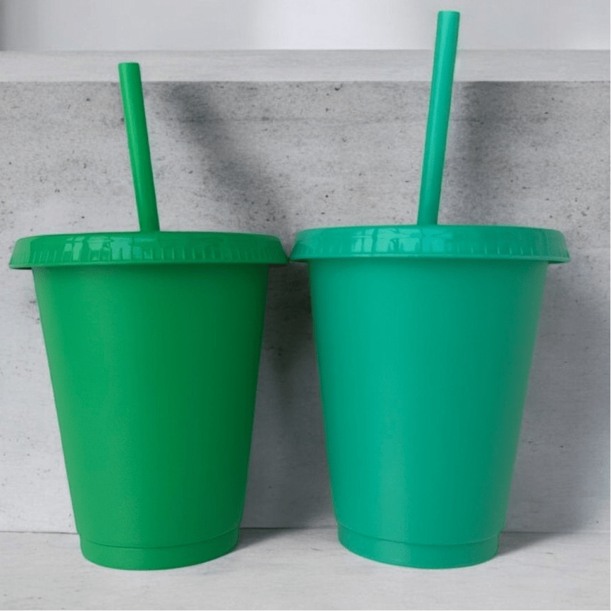 Blank Baby Cup 16oz 450ml With Lid & Straw - SeriouslyPersonal