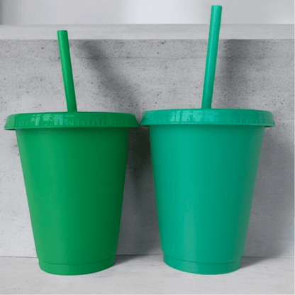 Blank Baby Cup 16oz 450ml With Lid & Straw - SeriouslyPersonal