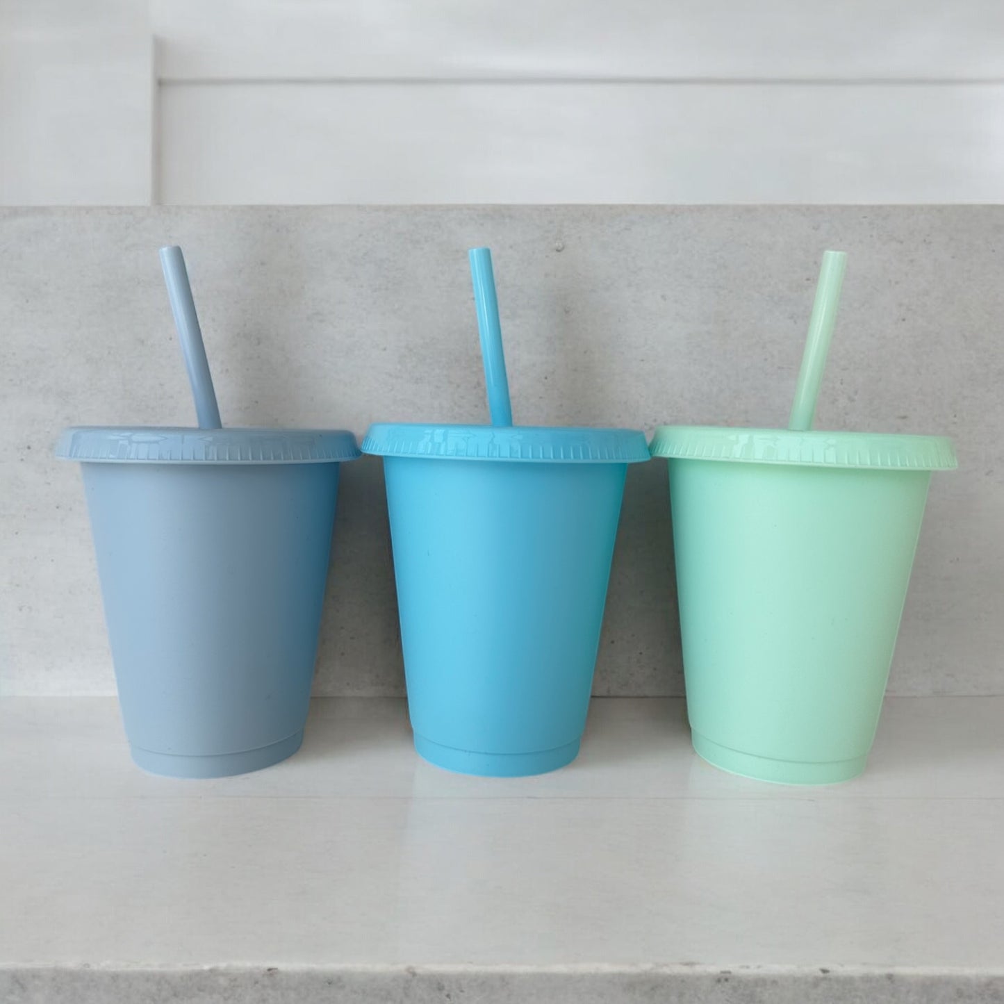 Baby Cup 16oz 450ml With Lid & Straw