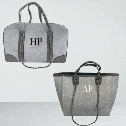 The Weekender Set - Grey - SeriouslyPersonal