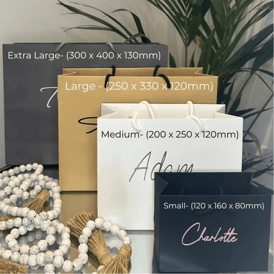 Personalised Gift Bag | Wedding, Stag & Bridal Party Bags | Birthday & Anniversary Favour Bag - SeriouslyPersonal