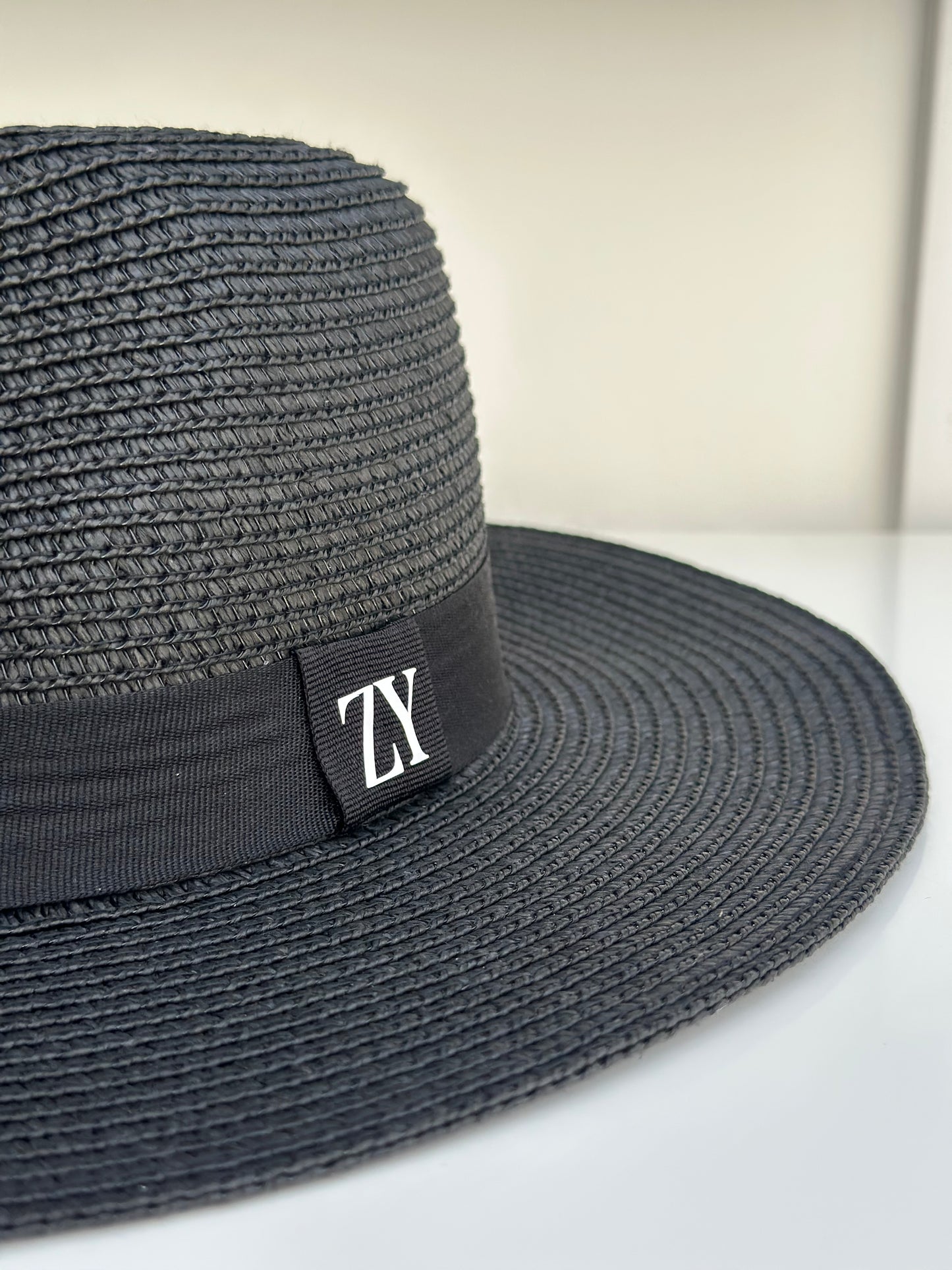 Personalised Straw Fedora Sun Hat