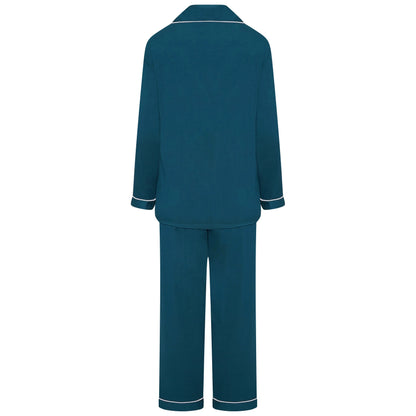 Bamboo Long Pyjama Set - Emerald
