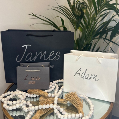Personalised Gift Bag | Wedding, Stag & Bridal Party Bags | Birthday & Anniversary Favour Bag