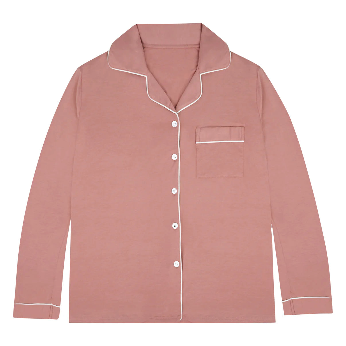 Bamboo Long Pyjama Set - Mocha