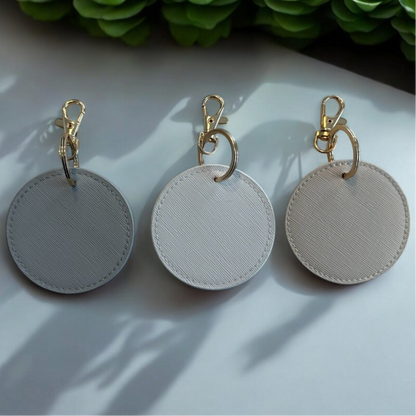 Personalised Round Keyring Tag