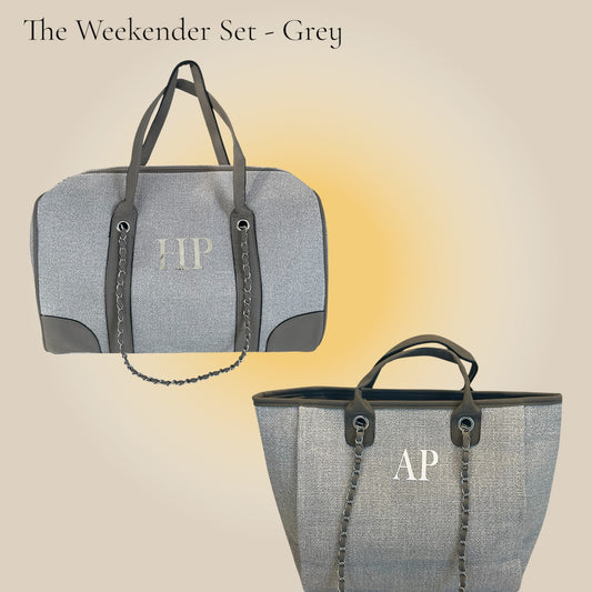 The Weekender Set - Grey