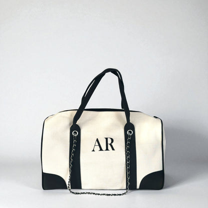 Personalised Duffel Bag With Initials