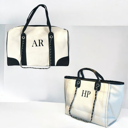 The Weekender Set - Cream - SeriouslyPersonal