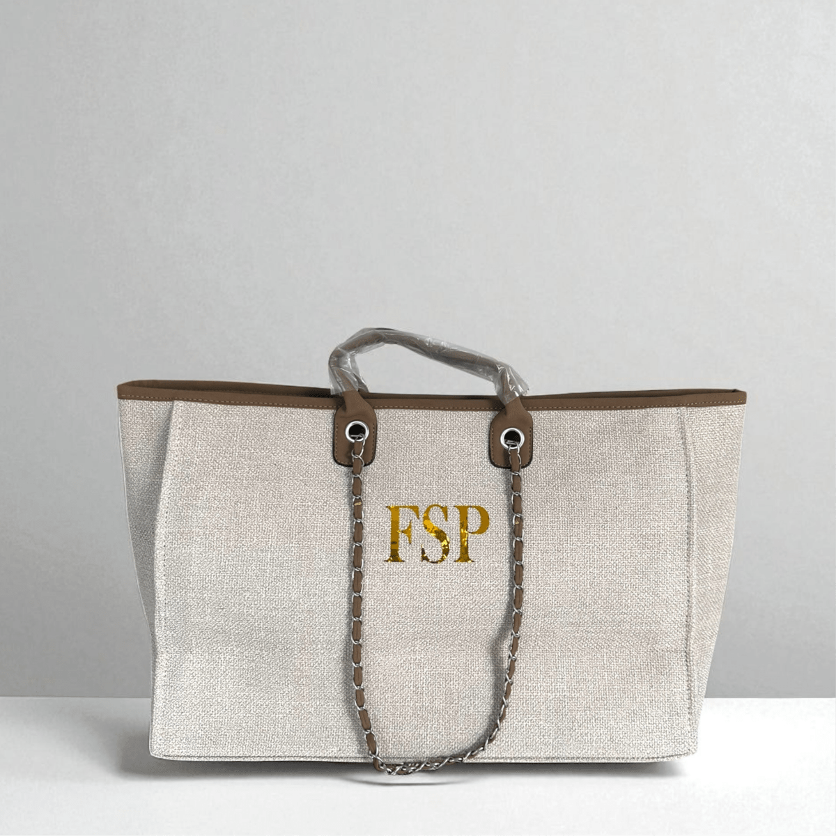 Personalised Large Totebag Handbag With Initials - SeriouslyPersonal