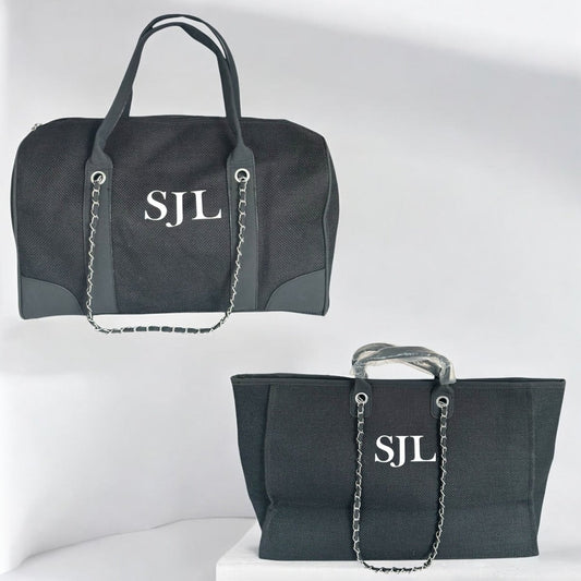 The Travel Duo - All Black - SeriouslyPersonal