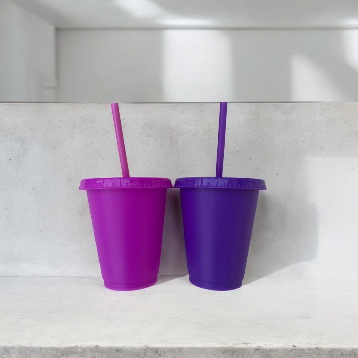 Baby Cup 16oz 450ml With Lid & Straw - SeriouslyPersonal