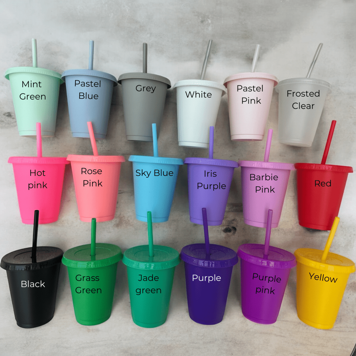 Baby Cup 16oz 450ml With Lid & Straw - SeriouslyPersonal