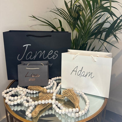 Personalised Gift Bag | Wedding, Stag & Bridal Party Bags | Birthday & Anniversary Favour Bag - SeriouslyPersonal