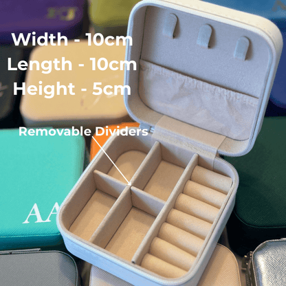 Personalised Jewellery Box Travel Jewellery Case Accessories - SeriouslyPersonal