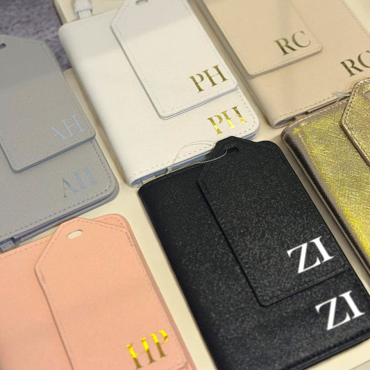 Personalised Passport Holder Travel With Luggage Tag - SeriouslyPersonal